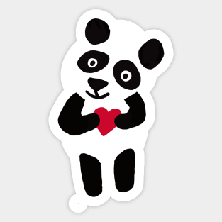 Panda bear cute wildlife animal Sticker